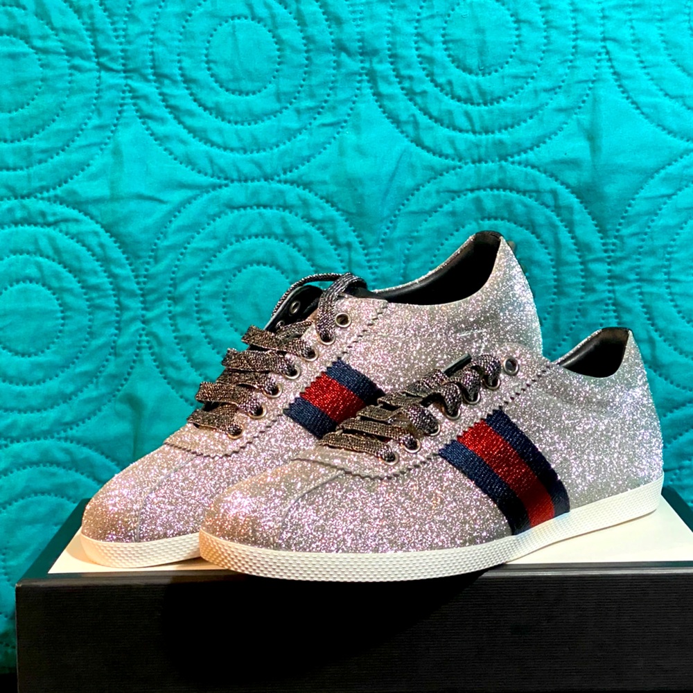 Gucci Glitter Sneakers